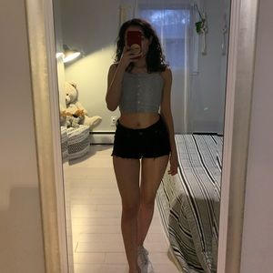 Black jean (stretchy) shorts🖤